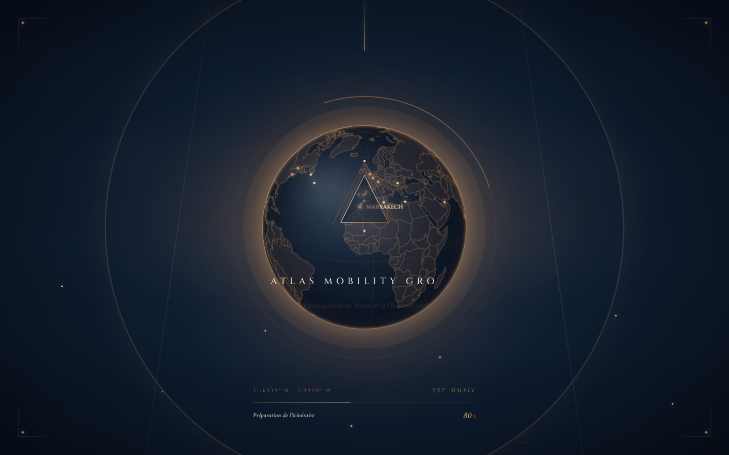 Aperçu du site Atlas Mobility Group