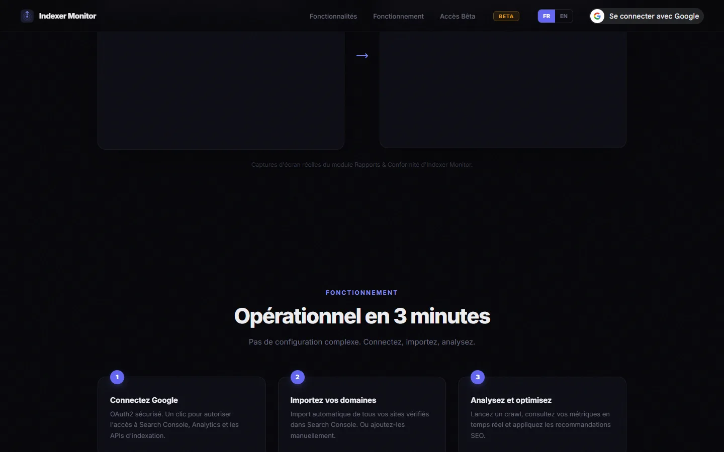 Indexer Monitor — vue 4