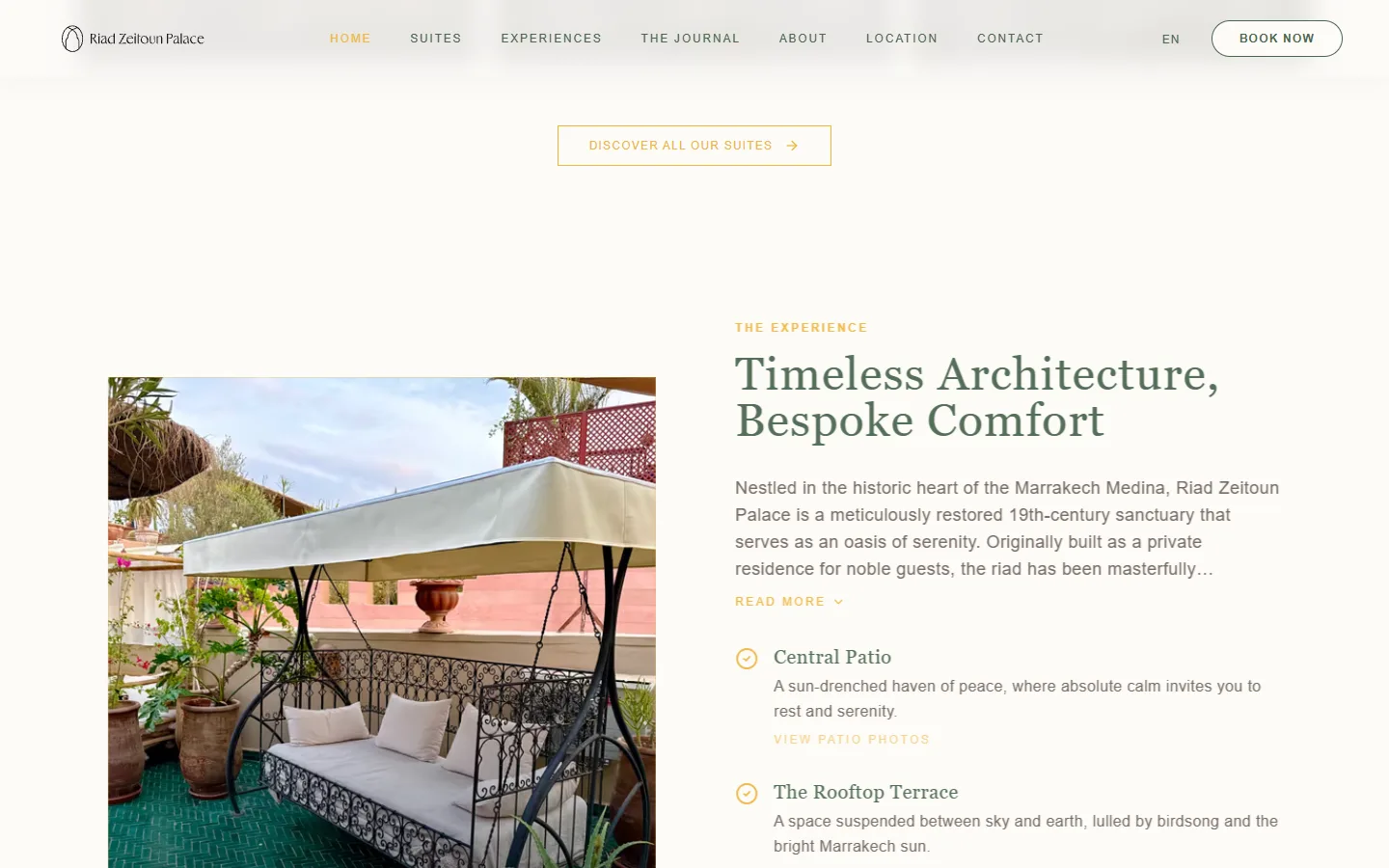 Riad Zeitoun Palace — vue 2